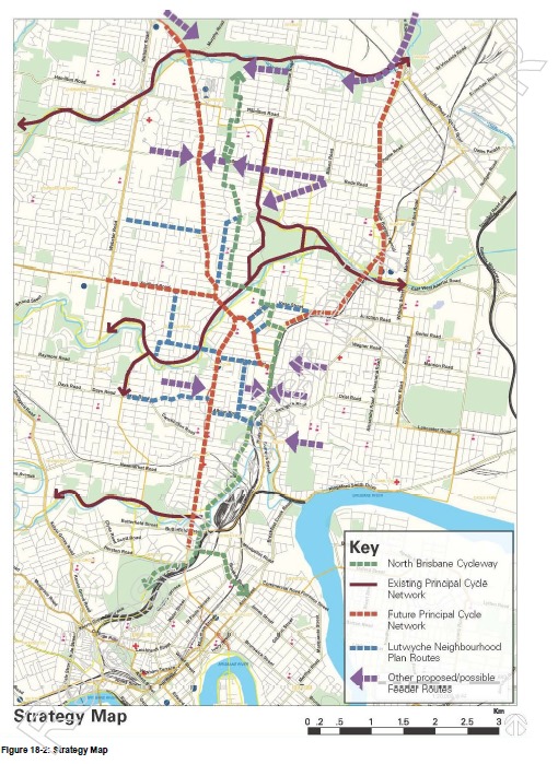 North Brisbane Bikeway Stage 5 – Space for Cycling Brisbane